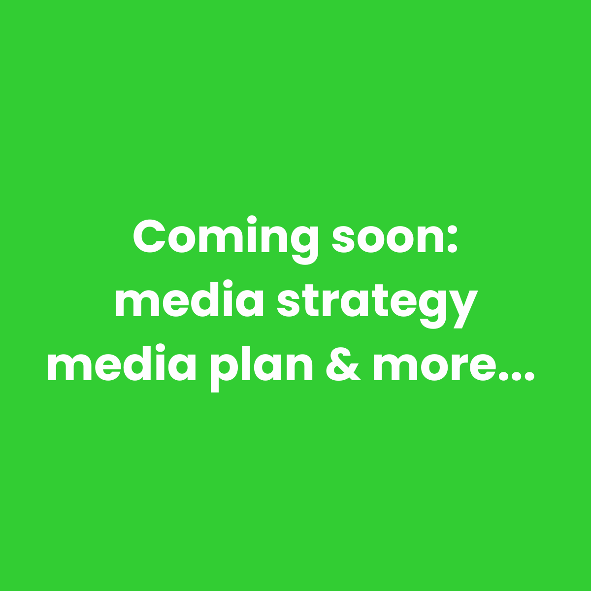 Media Planning Template